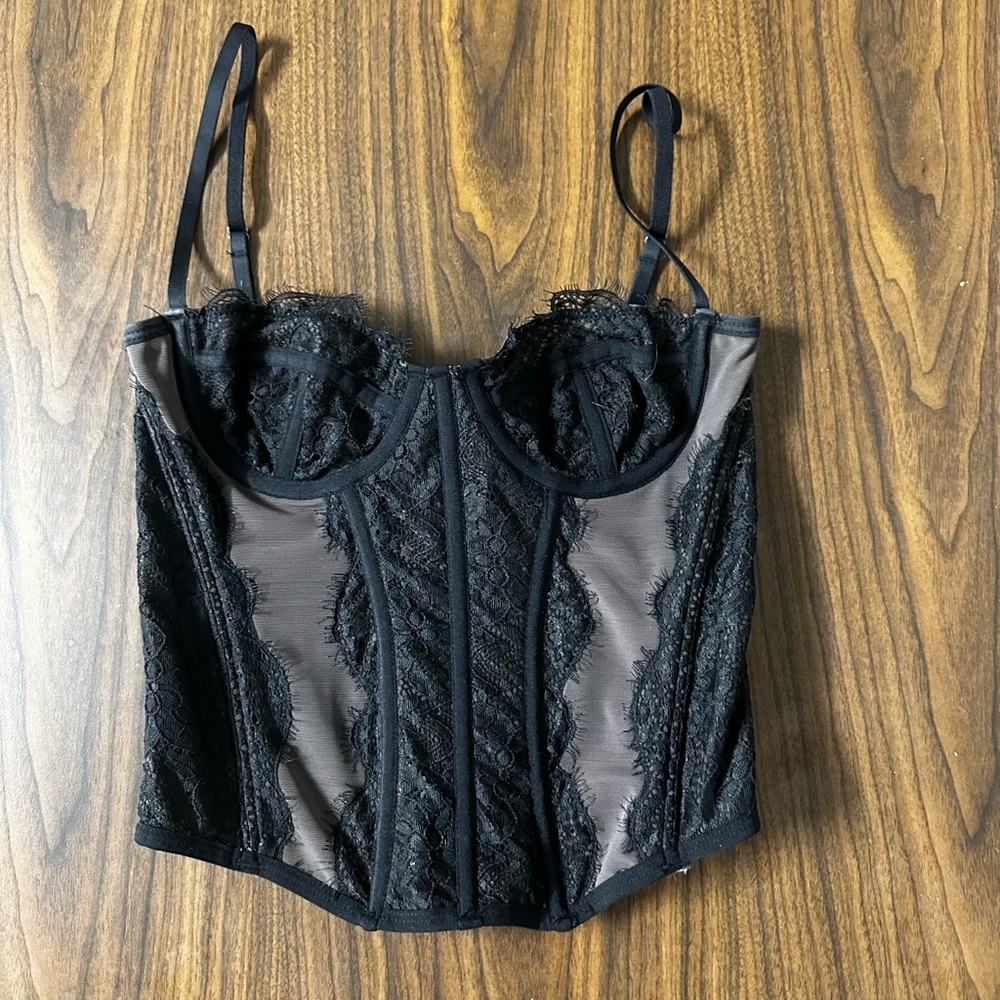 Urban Outfitters modern love corset in a small